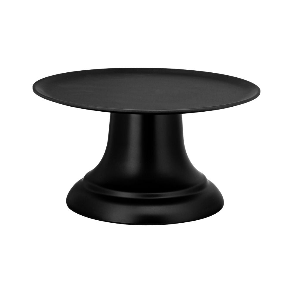 4 Pack - Medium Pedestal Black Display Tray – Ø33cm