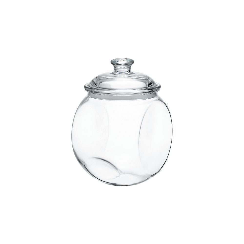 4 Pack - Small Round Fishbowl Jar 3.2L