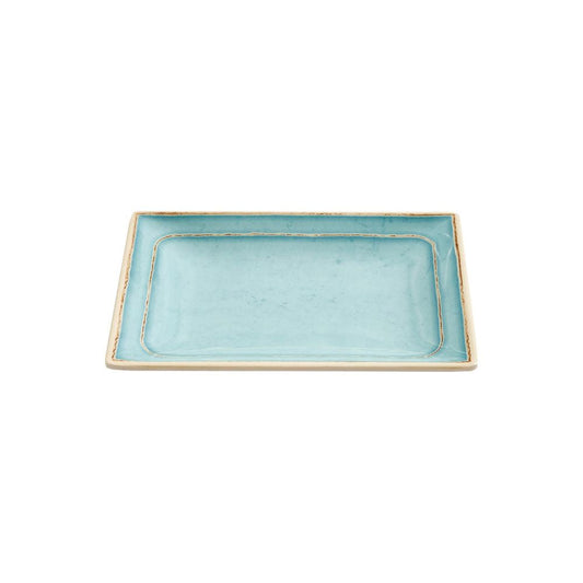 12 Pack - Melamine Aesthetic Serving Plate Small