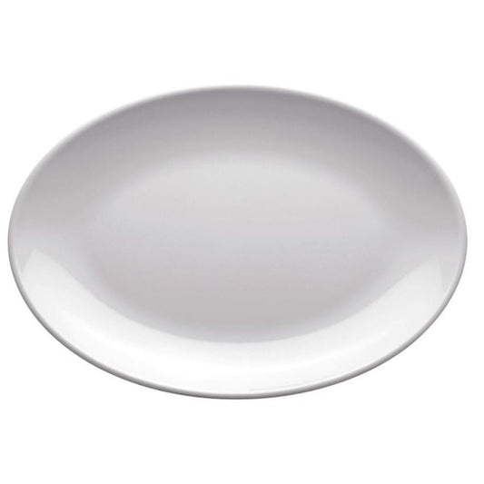 12 Pack - Melamine White Round Plate