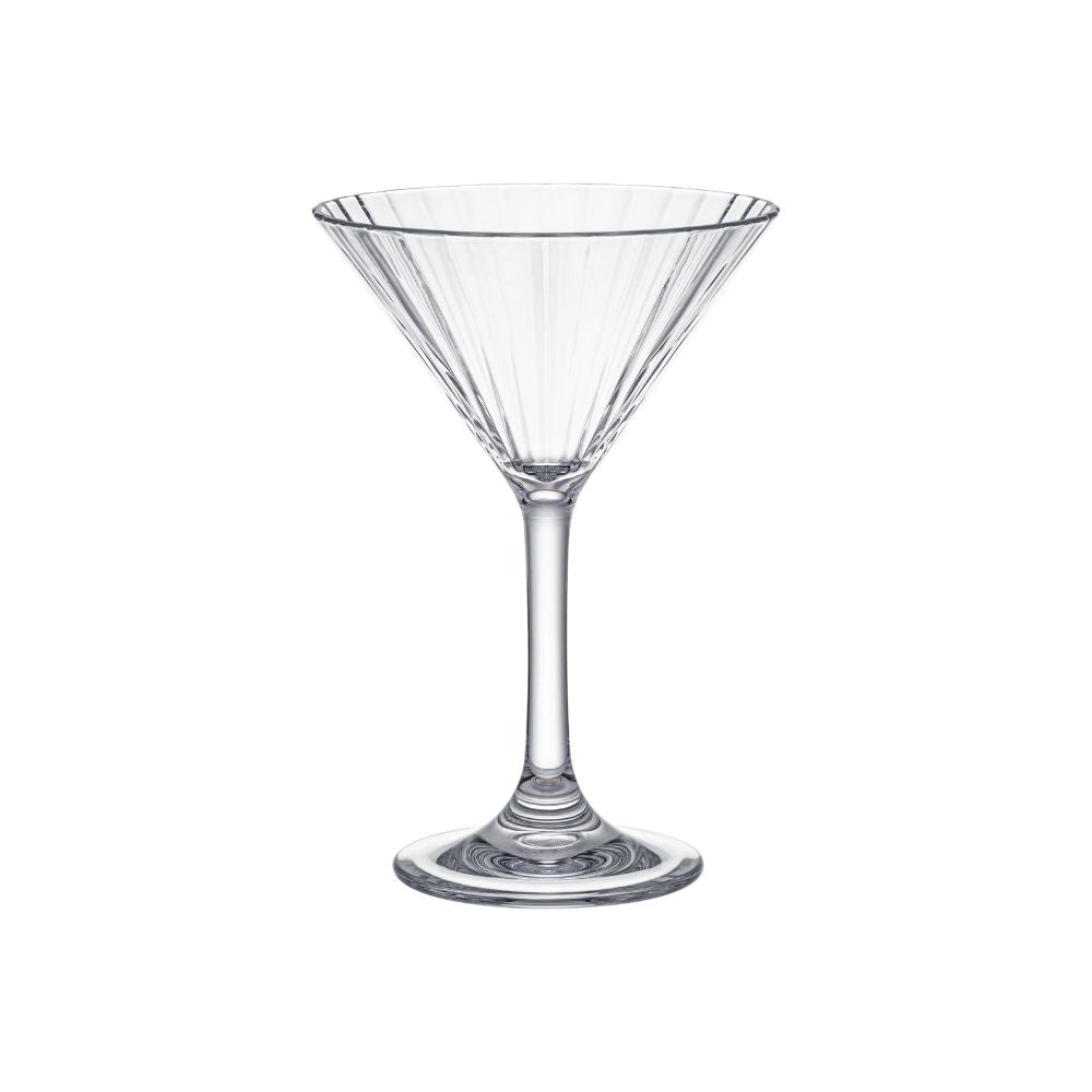 12 Pack - Twilight Martini Glass 215ml